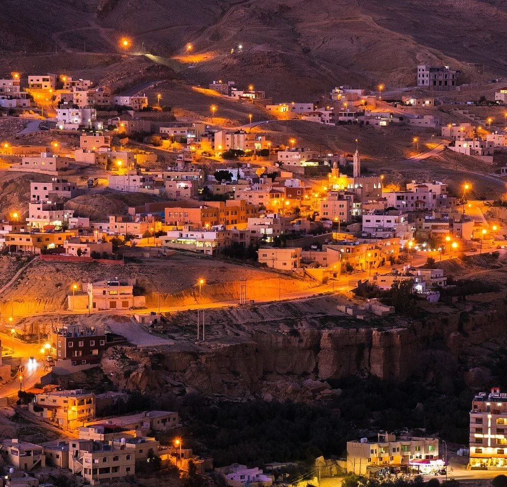 Jordan in night